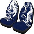 thumbnail image 5 of Uourmeti Car Seat Covers Interior Polyester, Compatible with Vehicle Seats Automotive Seat, for Cars most Cars, Octopus Pattern, 5 of 10