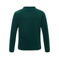 thumbnail image 2 of YiZYiF Kids Toddlers Girls Turtleneck Thermal Tops Long Sleeves Warm Tops Base Shirt,Sizes 2-12 Green-A 160, 2 of 7