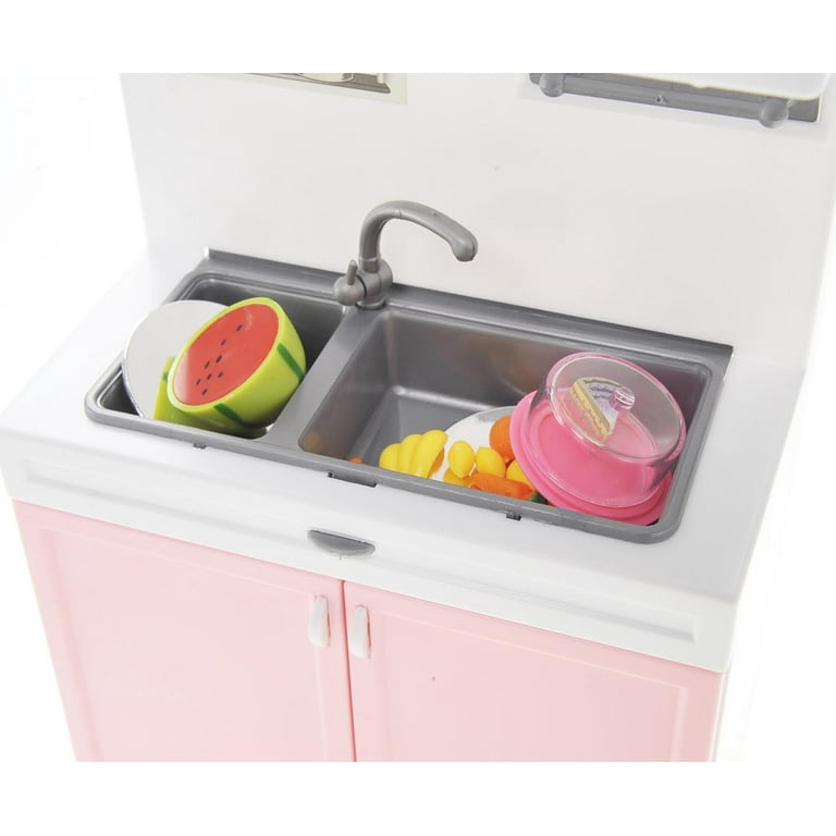 Kitchen Connection Modern Kitchen Playset - Pink 