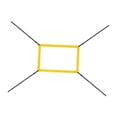 thumbnail image 2 of S SERENABLE Cible de Baseball Filet d'Entraînement Filet de But Ajustable Filet de Lancer de Softball Jaune, 2 of 9