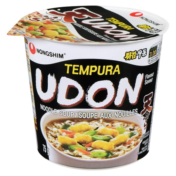 Nongshim Tempura Udon Noodles Soup Cup, 75 g