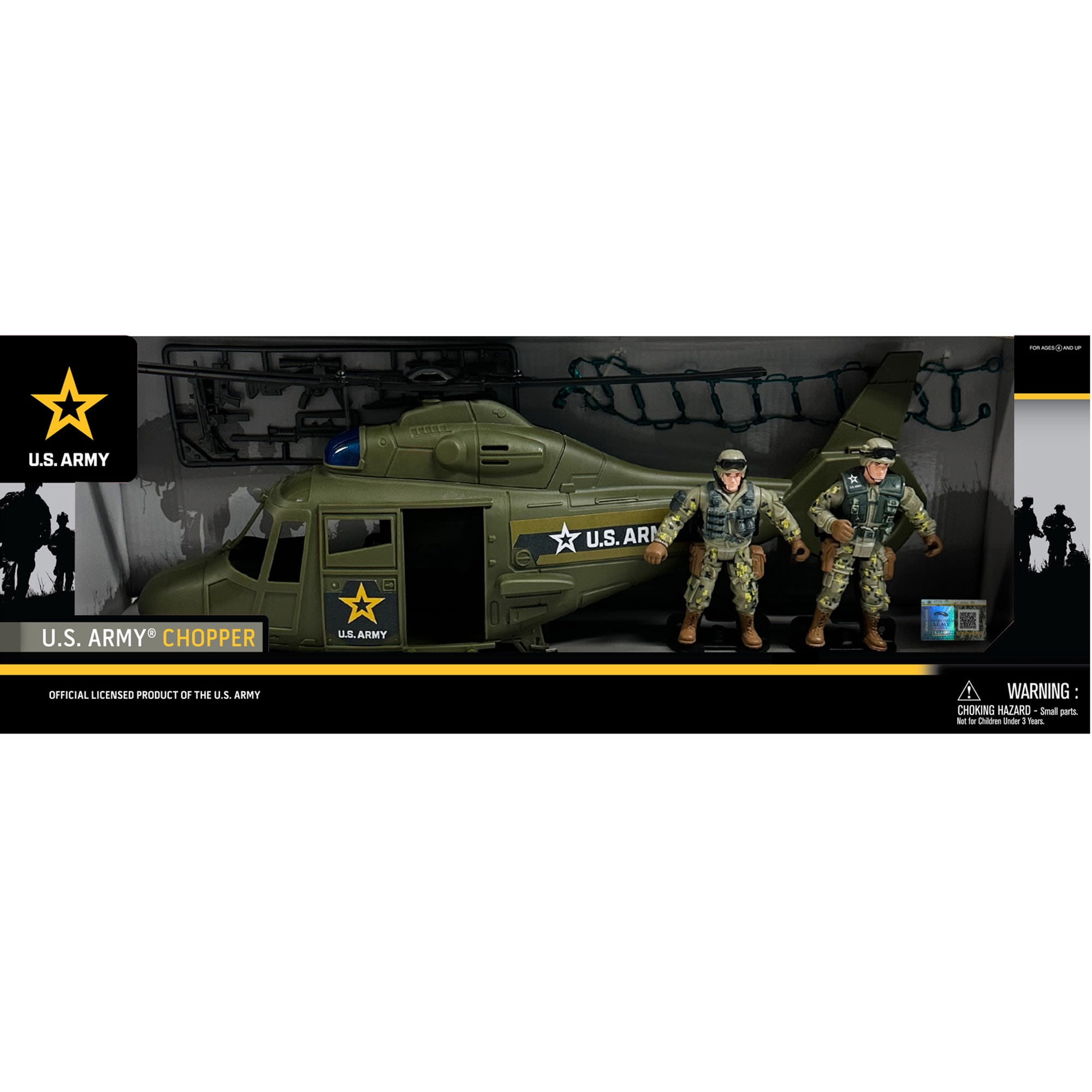 Excite U.S. Army Green Urban Tank W/ Soldier Action Figures