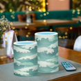 thumbnail image 3 of Yayeee Flameless Candles with Remote Flickering Battery Operated Multi Color Changing, Green Wave Pattern, 3 of 7