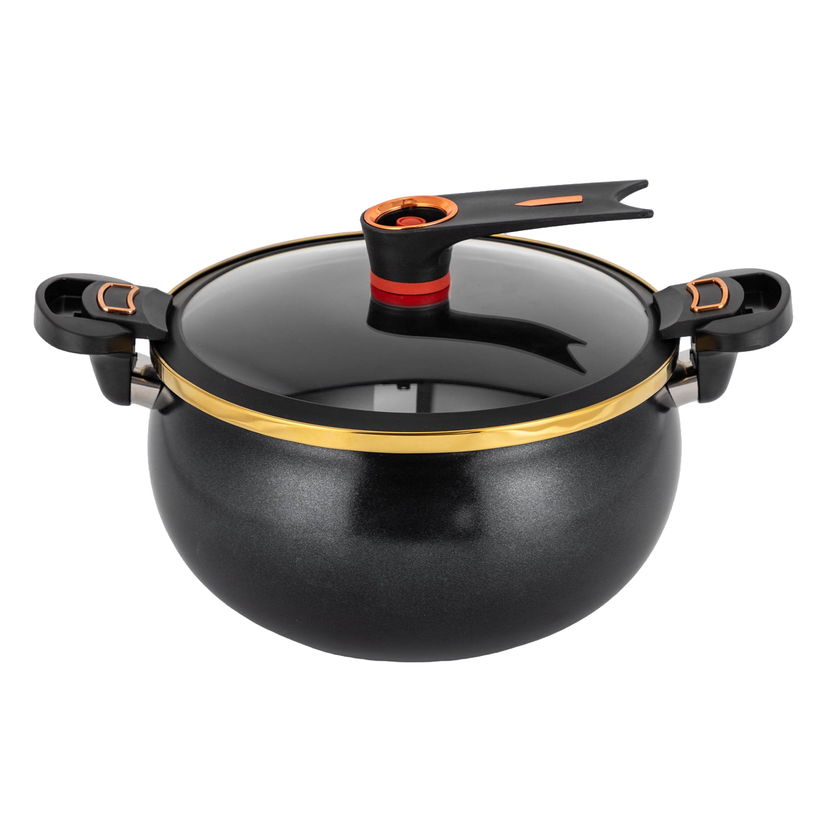 Micro Pressure Cooker, Non-Stick 8L Multi-Function Pot with Auto Pressure Relief Valve 8.45Qt