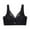 Black, variant on JGTDBPO Wireless Bras For Women No Underwire Plus-Size Printing Bras Gathered Together One-Piece Breathable And Comfortable Bra Brassiere Sports Bra Minimizer Extra-Elastic Bra Everyday Bra
