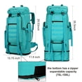 thumbnail image 4 of Mochila de Senderismo W WINTMING 70L/100L Camping Mochila MOLLE, 4 of 7