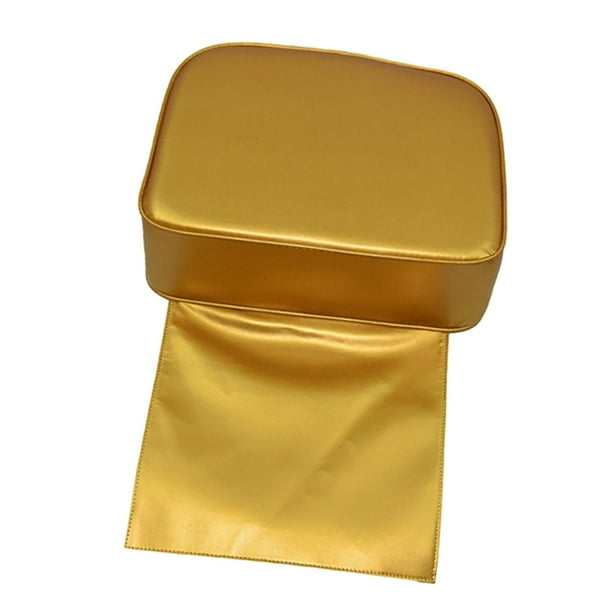 Asiento elevador para niños, duradero, de gran tamaño, para cortar el pelo de los niños. oro