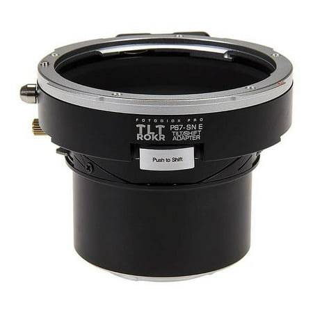UPC: 0847372043385 | Fotodiox TLTROKR-P67-SnyE Tilt & Shift Lens Mount Adapter for Pentax 6×7 Mount SLR Lenses to Sony Alpha E-Mount Mirrorless Camera Body