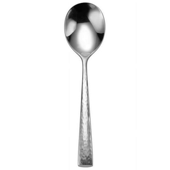Oneida T958SBLF 6.125 in. Cabria 18-10 Stainless Steel Extra Heavy Weight Bouillon Spoon