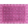 thumbnail image 1 of Ahgly Company Indoor Rectangle Abstract Pink Modern Area Rugs, 4' x 6', 1 of 4