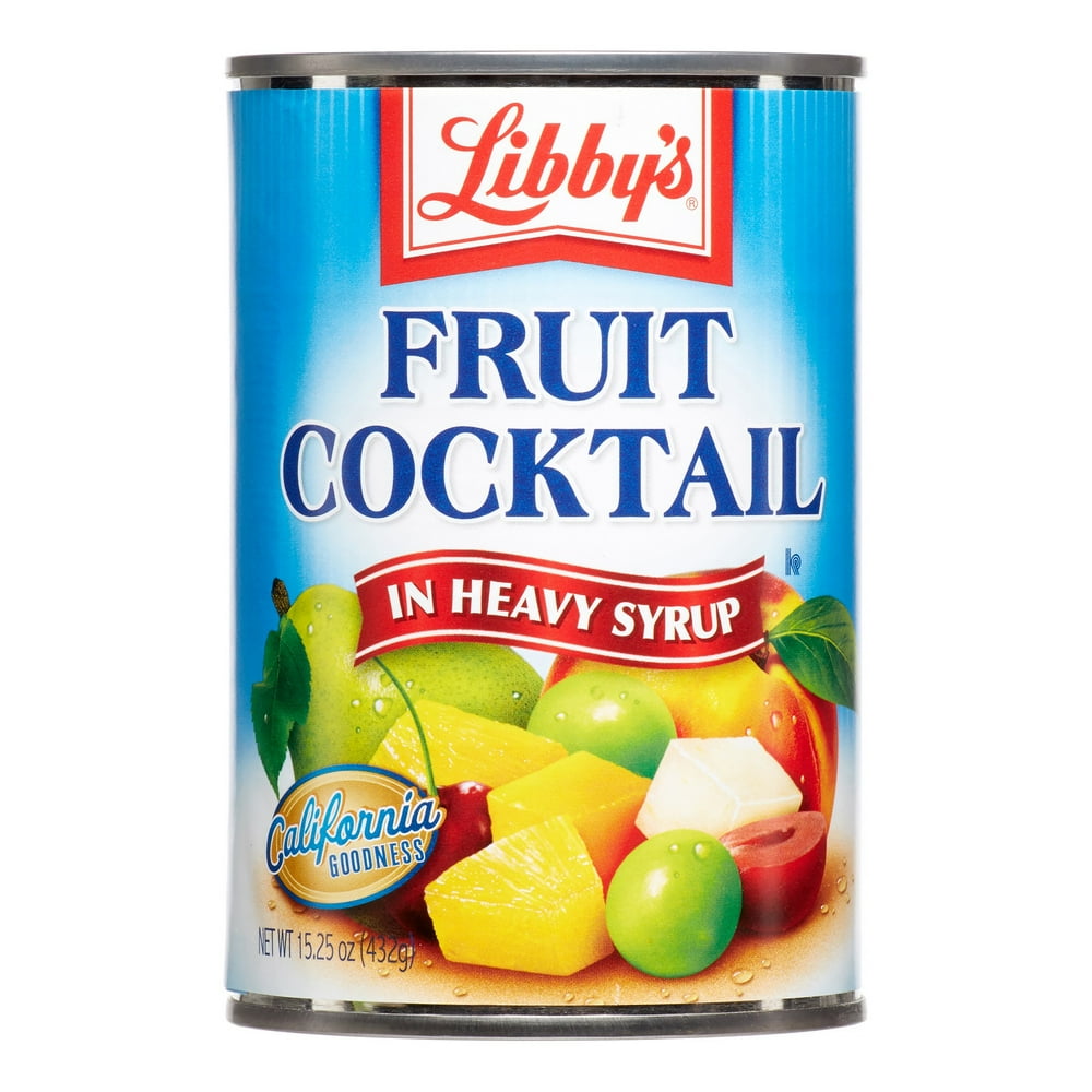Libby's Fruit Cocktail in Heavy Syrup, 15.25 oz Can