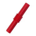thumbnail image 5 of P7023 20Pcs/Lot Extension Insulated PVC 4mm Banana Plug Socket Female to Female Adapter Coupler Connector Red Black, 5 of 7
