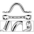 thumbnail image 2 of Bimini Secure Points, Stainless Steel Bimini Boat Top Pad Eye For Outdoor Hanging Hardware, Compact And Easy Install Multi-Use Suspension Installations, 12 Pieces, 2 of 5