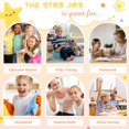 thumbnail image 4 of Jarrón de recompensas Roowest Star para niños con 3 tarros para monedas y 200 estrellas, 4 of 7