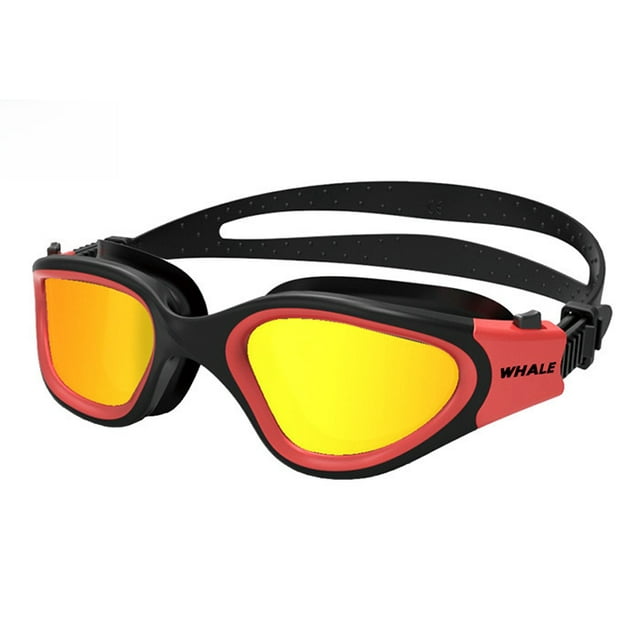 Unisex Professional Swim Goggles with High-Definition Lens, Anti-Fog & Waterproof Design, Leak-Proof Comfort Fit for Training & Competitions - Durable Construction, Non-Slip, Face-Friendly