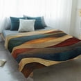 thumbnail image 4 of Vintage Green Blue Blanket Soft Cozy Warm Throw Blanket for Couch, Plush Fuzzy Flannel Fleece Blankets for Sofa, Farmhouse Retro Art Bed Blankets Lightweight Gifts for Women, 40"x50", 4 of 9
