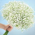 thumbnail image 1 of Flores artificiales N&T NIETING Ramillete de aliento de bebé 15 piezas blanco, 1 of 9