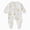 Yellow, variant on NOLDARES Footed Newborn Romper With Mitten Cuffs Soft Print Long Sleeve Jumpsuit for Infants 0-6M Sleep Play Wear(3-6 Months,Yellow)