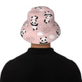 thumbnail image 3 of Balery Panda Flying in the Sky Between Clouds and Star Sun Hats for Men Women Bucket Hat UPF 50+ Buckey Hat Boonie Hat Foldable UV Protection Hiking Beach Fishing Summer, 3 of 9