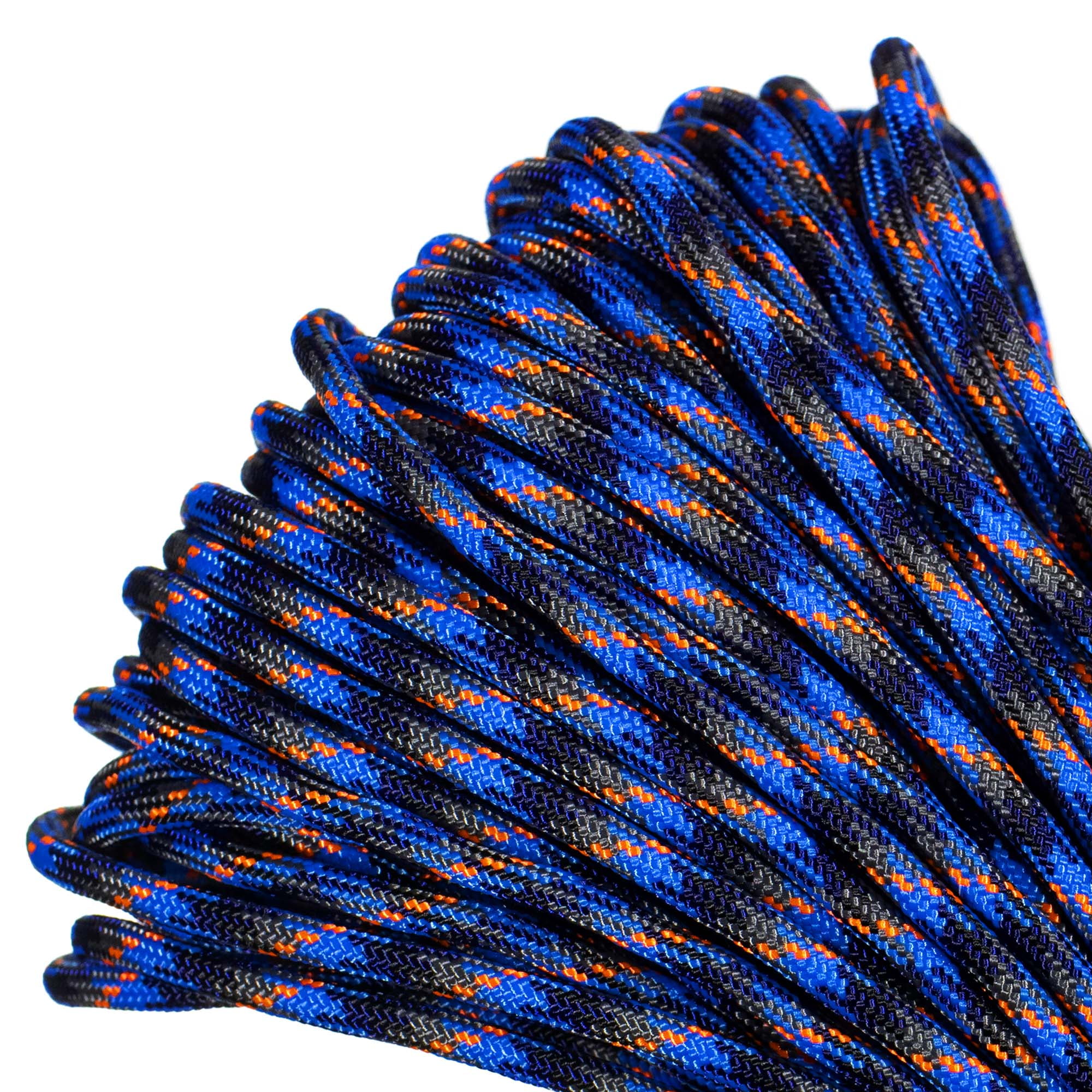 Planet Paracord 550 Type III Nylon Parachute Cord - 10ft, Charcoal Gray (7-Strand Core, 550lb Strength)