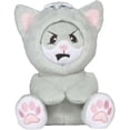 thumbnail image 3 of Whatsitsface Stuffed Animal with 6 Different Faces, Plush Toy for Boys Or Girls, Shows Its Emotions - Kitty Cat, 3 of 5