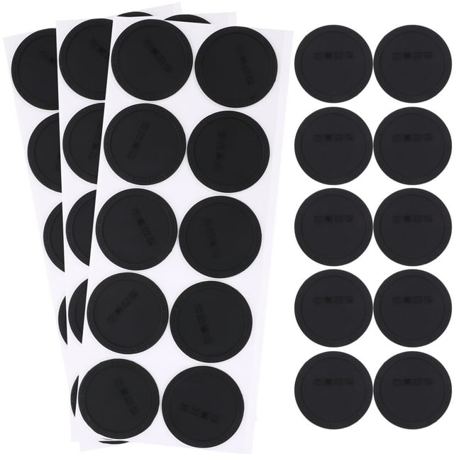 SHISUYAN 10 Pcs Tapis de Bouteille en Silicone Pratiques Tapis de Gobelet Résistants à la Chaleur Tapis de Tasse Ronds