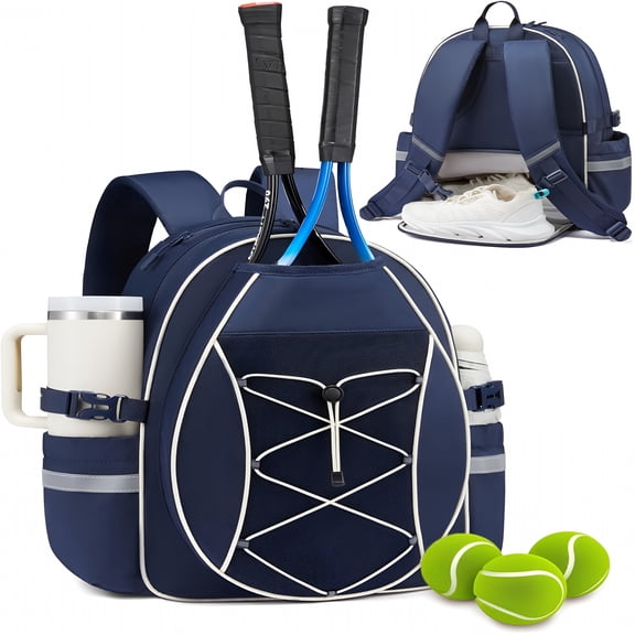 AOMRCOL Tennis Bag for Kids, Professional Youth Tennis Bag Backpack, Tennis Racket Bags for Women, Tennis Gifts for Boys Girls