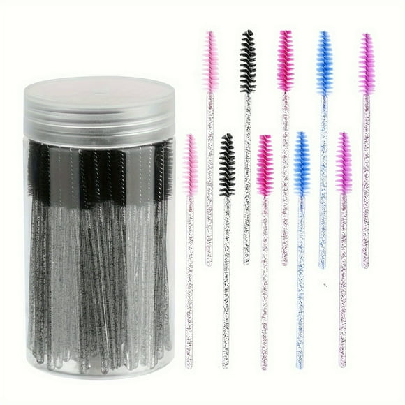 chock 10pcs/100pcs Disposable Eyelash Brush Mascara Stick Makeup Brush Applicator Set For Extending Eyelashes And Eyebrow