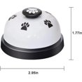 thumbnail image 3 of Campana de entrenamiento para mascotas, timbre interactivo para perros y gatos para entrenamiento de orinal, 2 piezas, 3 of 6