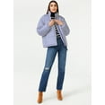 thumbnail image 2 of Free Assembly Women's Oversized Puffer Jacket, 2 of 6