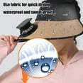 thumbnail image 5 of KCGYNP Solar Fan Hat Sun Protection 5.9 inch,USB Rechargeable Outdoor Beach Hat,Wide Brim Cooling, 5 of 6