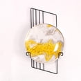thumbnail image 4 of Soporte de exhibición colgante de hierro estilo Industrial de caballete Zulema perchas de placa de pared, 4 of 8