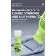 thumbnail image 3 of Rust Converter for Metal, Rust Removal Converter Metallic Paint, Water-Based Metal Rust Remover with Brush, 400g Rust Renovator, Multi Purpose Anti-Rust Paint, 3 of 10