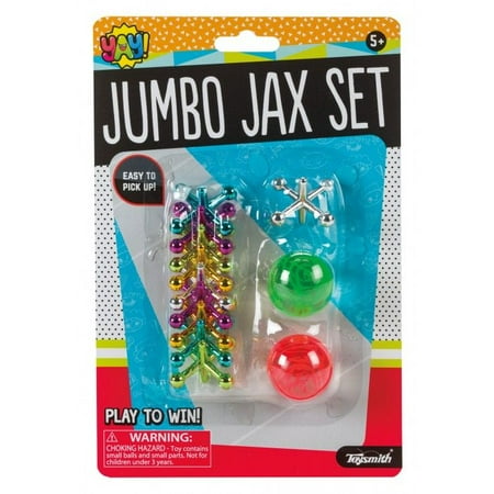 Jumbo Jax Set (Colors May Vary) - Novelty Toy by Toysmith (90901)