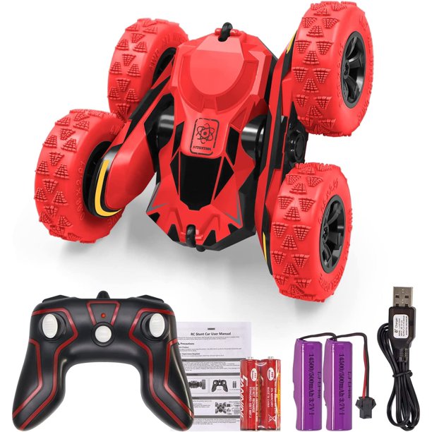 Coches RC de control remoto, 1:18 2WD Monster Truck Toys RC Drift Car Steam Toys para niños y niñas Fast RC Car Toys Regalos para niños (Negro Verde)