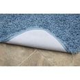 thumbnail image 4 of Washable Bath Rug Set, 3 Piece Set Blue, 4 of 5