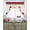 Red, variant on Christmas Santa Swag Curtains for Living Room/Bedroom Windows, Xmas Tree Gnomes Snowflake Red Plaid Wood Kitchen Curtains and Valances Set 36 Inch Length, Light Filtering Swags Valance Curtain Panels