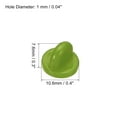 thumbnail image 2 of Uxcell Rubber Pin Backs Lapel Pin Backing Brooch Holder Decorative Accessories Dark Green 100 Pack, 2 of 6