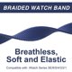 thumbnail image 4 of Correa De Bucle Trenzado Solo Para Apple Watch 44mm 40mm 45mm 41mm 49mm ultra 8 Tela De Nylon Cinturón Elástico Serie iWatch 3 4 5 SE 6 7, 4 of 4