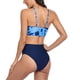 thumbnail image 4 of Traje de baño, Bikini dividido, Traje de baño de bikini con efecto tie dye, Traje de baño de bikini, Integración sin costuras, 4 of 7