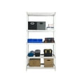 thumbnail image 5 of Pachira 36"W x 18"D x 72"H 5-Shelf Steel Shelving, White, 5 of 10