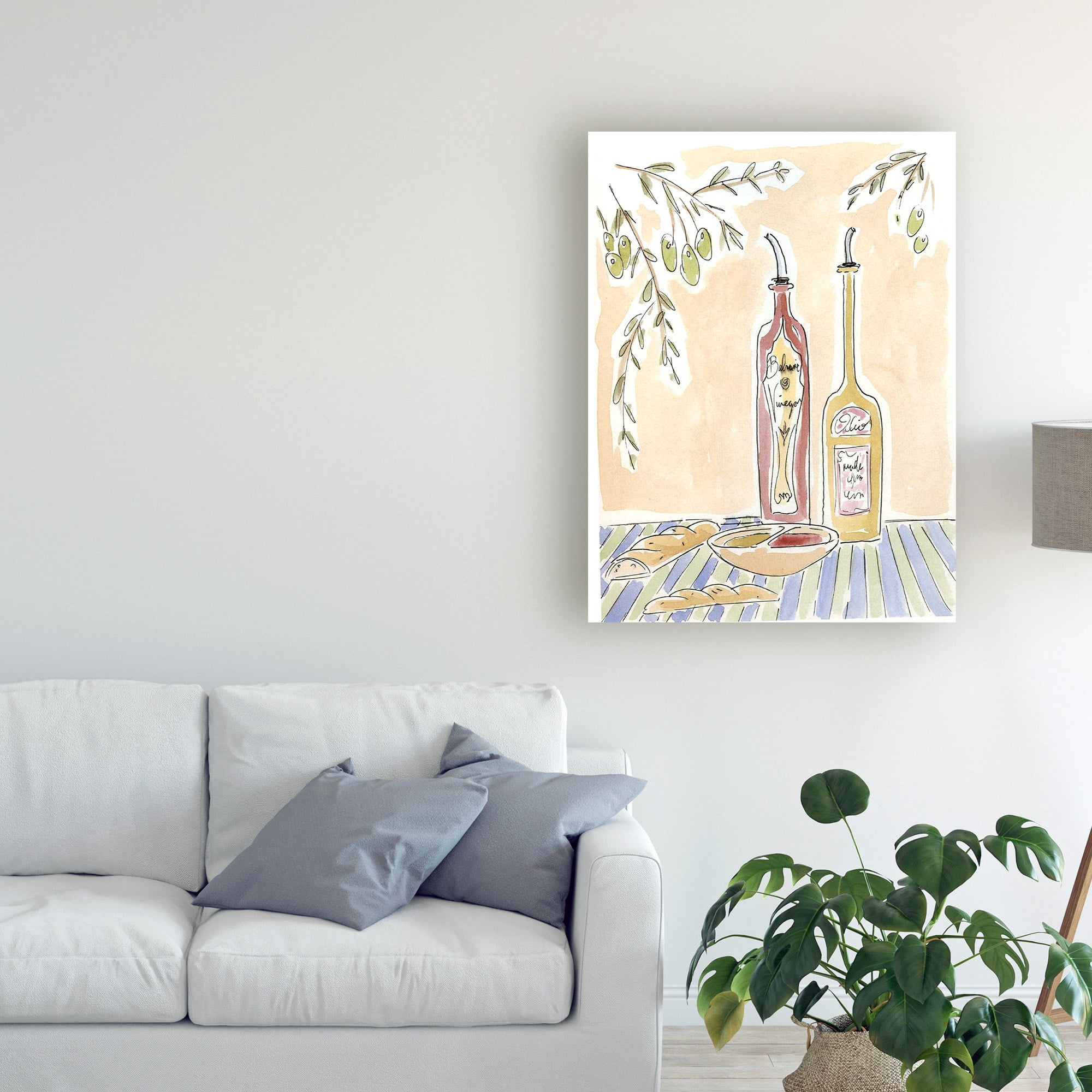 Trademark Fine Art 'Olio della Cucina IV' Canvas Art by Alan Paul