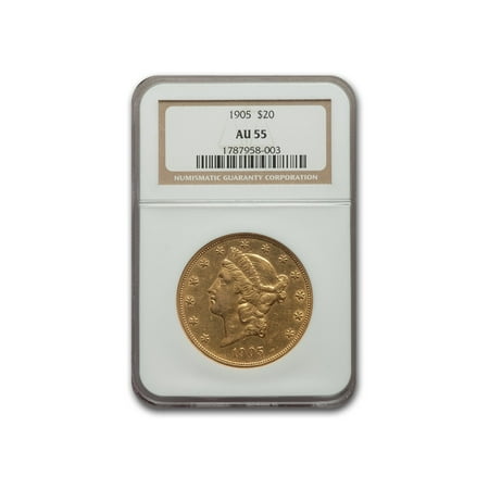 1905 $20 Liberty Gold Double Eagle AU-55 NGC