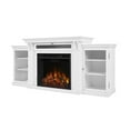 thumbnail image 3 of Kingfisher Lane Modern TV Stand with Electric Fireplace in White, 3 of 25