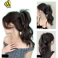 thumbnail image 2 of Pony Tail Hair piece, Curly Synthetic Short Wavy Ponytail, Sweet Natural UK 9CY9, 2 of 6