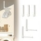 thumbnail image 1 of Tendedero de ropa Perfecl 5 piezas montado en pared, 1 of 8