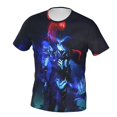 thumbnail image 3 of Solo Leveling Arise Men's T-Shirt Fashion Tops Slim Fit Short Sleeve Shirts Casual Men Tees, 3 of 9