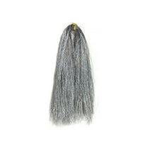 3000pcs Orange Icicle Christmas Tree Decorations | 18 Inch Glitter Wires for Holiday Party Decor | Festive Shiny Pendants for Tree & Home Decorations