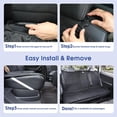 thumbnail image 7 of Upgraded 900D Heavy Duty Dog Back Bench Seat Cover, Car Seat Protector, 3 Seatbelts & Armrest Compatible, Waterproof Nonslip Pet Backseat Cover for Dogs & Kids, Fits Most Cars, SUVs, Trucks, 7 of 7