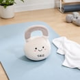 thumbnail image 5 of VVQ 1Pc Kettlebell Shaped Pillow, Soft Fitness Kettlebell Stuffed Cushion, Washable Gym Decor Pillow for Sofa Cushion Fitness Lover Gift, White, 5 of 7